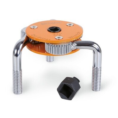 CHIAVE AUTOREGOLABILE A TRE BRACCI PER FILTRI OLIO DESTROSA-SINISTROSA