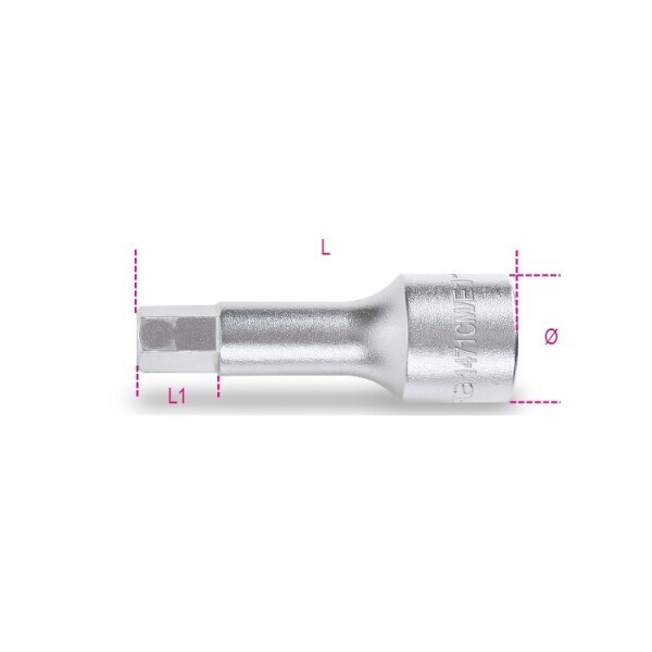 CHIAVE A BUSSSOLA MASCHIO ESAGONALE 11 MM PER VITI PINZE FRENO MERCEDES ML (SERIE 166), ATTACCO 1/2''
