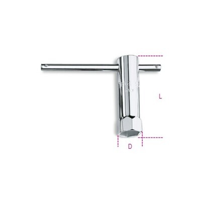 CHIAVE A TUBO SEMPLICE PER CANDELE D'ACCENSIONE 20,8 13/16