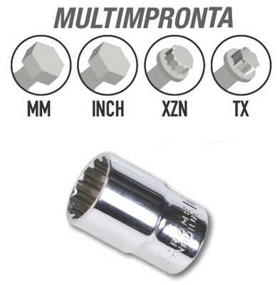 SERIE 13 BUSSOLE MULTIMPRONTA ATTACCO 1/2''