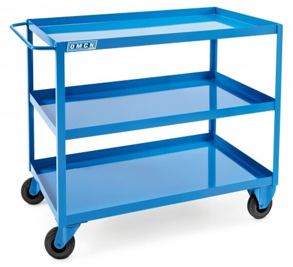 CARRELLO A TRE RIPIANI, SALDATO MONOBLOCCO