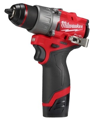 TRAPANO AVVITATORE COMPATTO 12V, 2 BATTERIE  2Ah, CARICABATTERIA, VALIGETTA