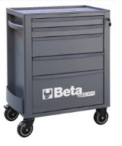 CASSETTIERA PORTA ATTREZZI CON 5 CASSETTI ANTRACITE