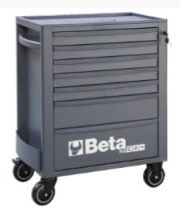 CASSETTIERA PORTA ATTREZZI CON 7 CASSETTI ANTRACITE