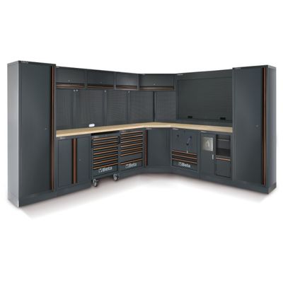 ARREDO 3,5+2,8 MT CON PIANO LEGNO + ARMADI