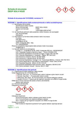 DETERGENTE PER LAVASCIUGA 25KG