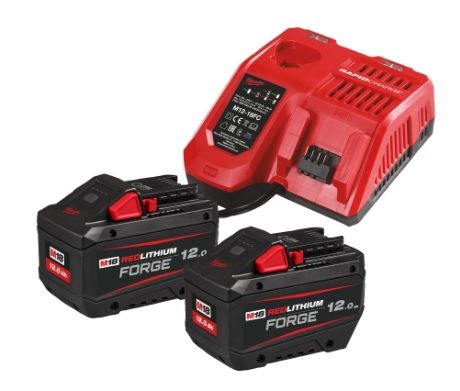 ENERGY KIT M18 CON 2 BATTERIE 12.0 Ah, 1 CARICABATTERIE RAPIDO