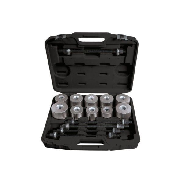 KIT UTENSILI PER ESTRAZIONE E INTRODUZIONE SILENT BLOCK POSTERIORE, CUSCINETTI RUOTA