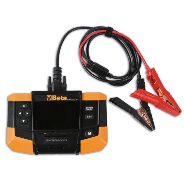 TESTER DIGITALE PER BATTERIA 12V-24V CON STAMPANTE INTEGRATA