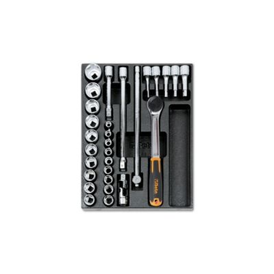 TERMOFORMATO BUSSOLE ESAGONALI DA 1/2&quot; +ACCESSORI