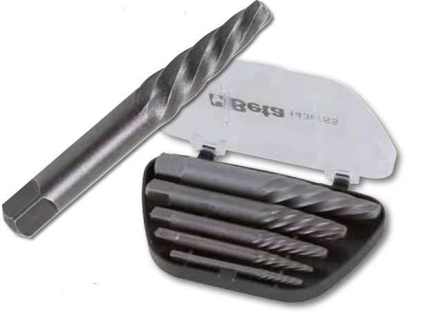 ESTRATTORI CONICI PER VITI E PRIGIONIERI DESTRORSI DANNEGGIATI