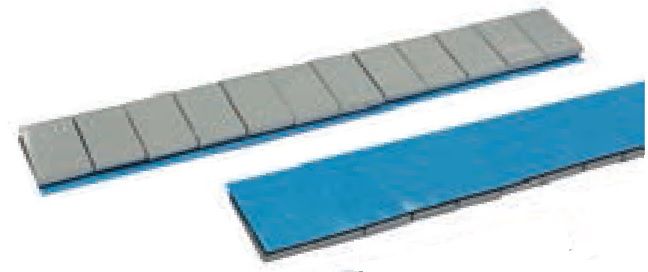 BARRETTA ADESIVA IN FERRO RIVESTITA 60 GR (5 GR x 12) 100 PZ