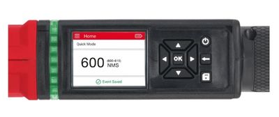 CHIAVE DINAMOMETRICA DIGITALE ATTACCO 1/2'', 1 BATTERIA 12v 2 Ah E CARICABATTERIA