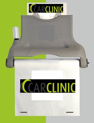 ESPOSITORE MURALE PER BOBINE COPRISEDILE E TAPPETINI USA E GETTA