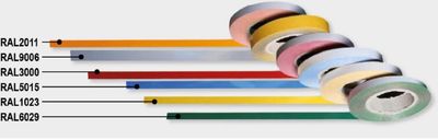 NASTRO ADESIVO COLORATO INSERTI ARREDO OFFICINA 25 M