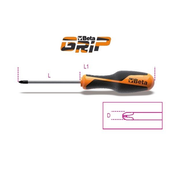 GIRAVITE PER VITI CON IMPRONTA A CROCE PHILLIPS®