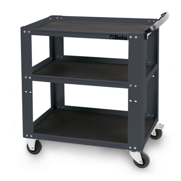 CARRELLO TRE RIPIANI GRIGIO
