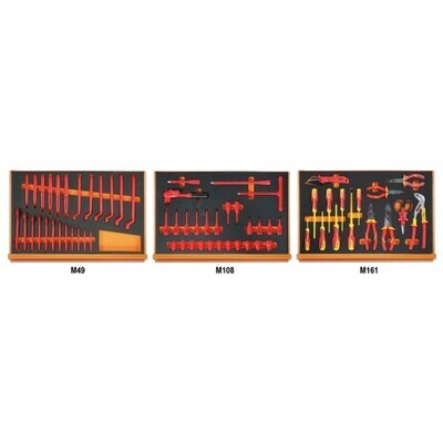 ASSORTIMENTO DI 66 UTENSILI PER INTERVENTI SU AUTO IBRIDE/ELETTRICHE