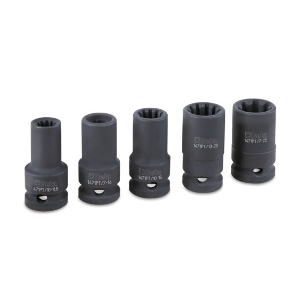 KIT BUSSOLE A MACCHINA 1/2'' PER DADI PINZE FRENI PER AUTOVETTURE Volkswagen, Audi e Porsche