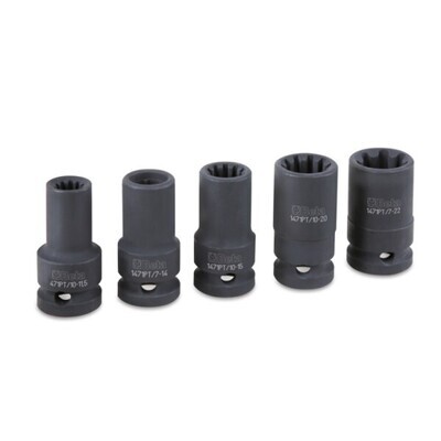 KIT BUSSOLE A MACCHINA 1/2'' PER DADI PINZE FRENI PER AUTOVETTURE Volkswagen, Audi e Porsche