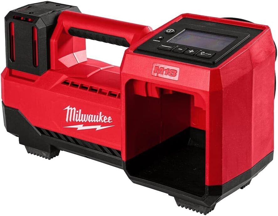 COMPRESSORE PER PNEUMATICI 18V, 2 BATTERIE 5.0 AH, 1 CARICABATTERIA