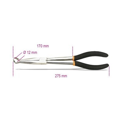PINZA PER CAPPUCCI CANDELE D'ACCENSIONE A BACCHI LUNGHI