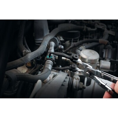 PINZA SNODATA PER RACCORDI RAPIDI TUBI CARBURANTE