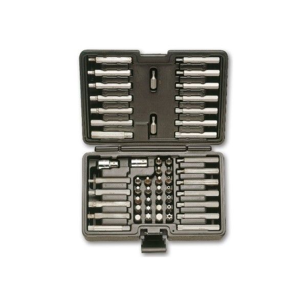 SET 52 INSERTI ATTACCO ESAGONALE 10 MM + 2 ACCESSORI