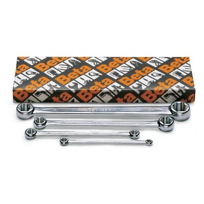 SET 4 CHIAVI POLIGONALI DOPPIE DIRITTE PER VITI TORX