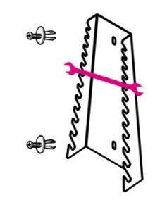 SUPPORTO PER 12 CHIAVI A FORCHETTA