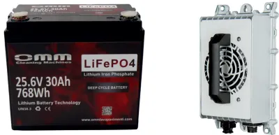 LAVASCIUGA A BATTERIA AL LITIO, 1000 MQ/H MAX