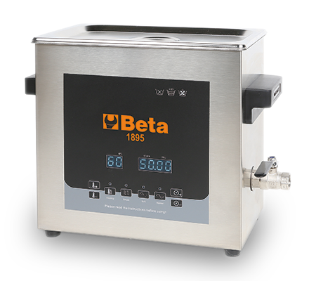 VASCA DI LAVAGGIO AD ULTRASUONI 27 LITRI CON FUNZIONE SPECIALE DI DEGASSIFICAZIONE