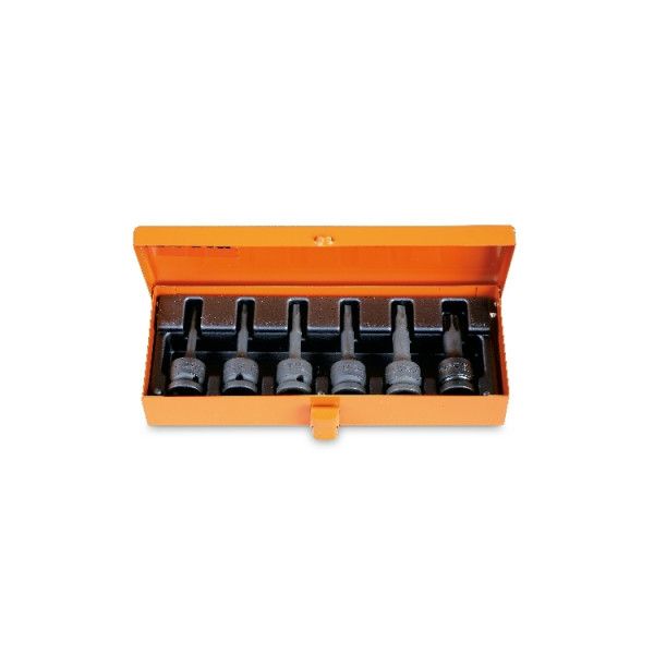 SET 6 CHIAVI A BUSSOLA MASCHIO TORX ATTACCO 1/2" FOSFATATE