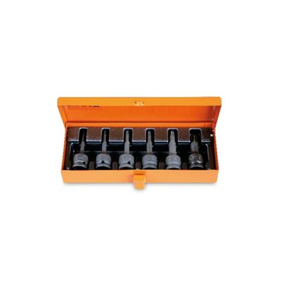 SET 6 CHIAVI A BUSSOLA MASCHIO TORX ATTACCO 1/2" FOSFATATE