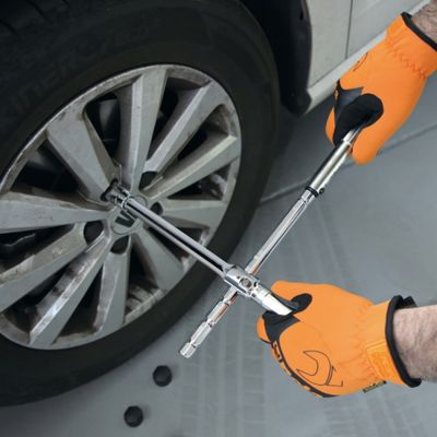 CHIAVE A CROCE DINAMOMETRICA A SCATTO CON 5 COPPIE SELEZIONABILI