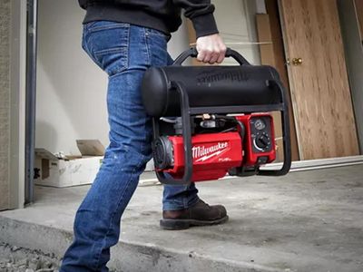 COMPRESSORE A BATTERIA 18 VOLT, SENZA BATTERIE