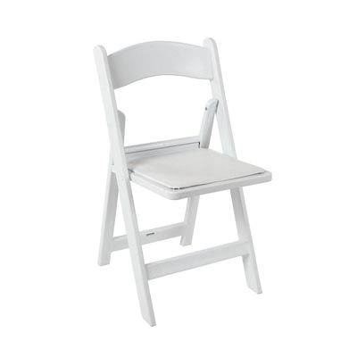 Sedia pieghevole chip bianca