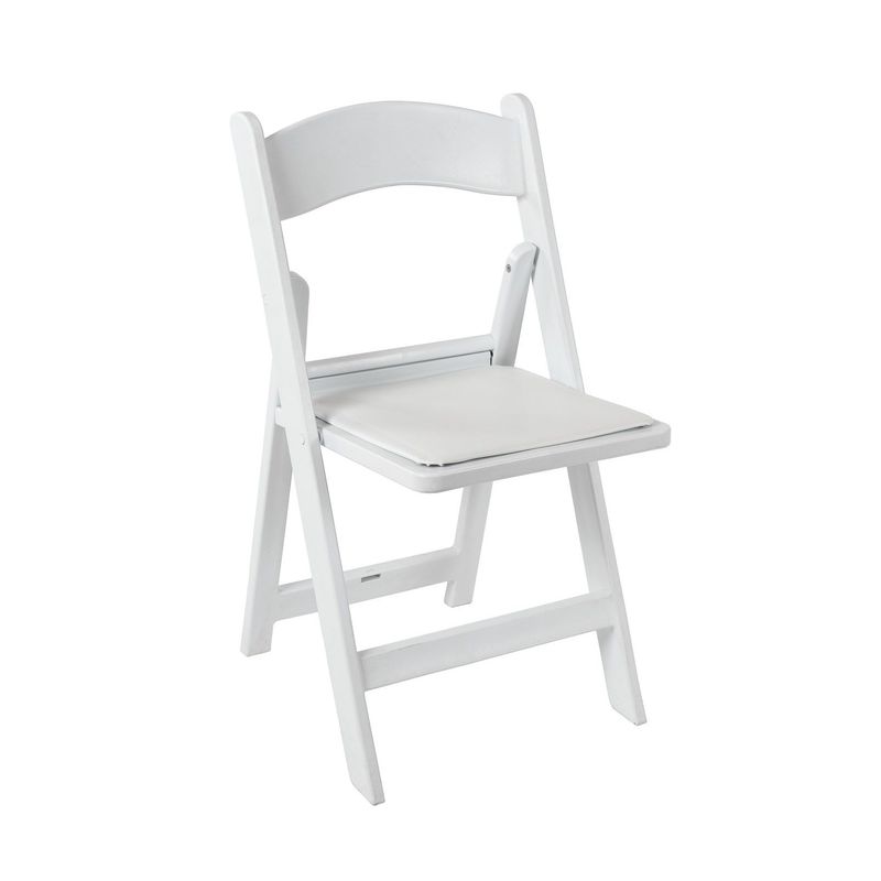 Sedia pieghevole chip bianca