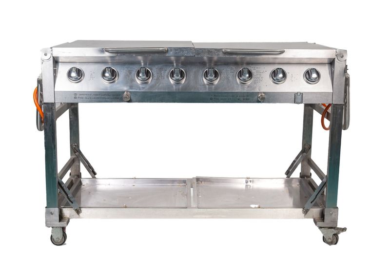 Griglia BBQ a gas doppio