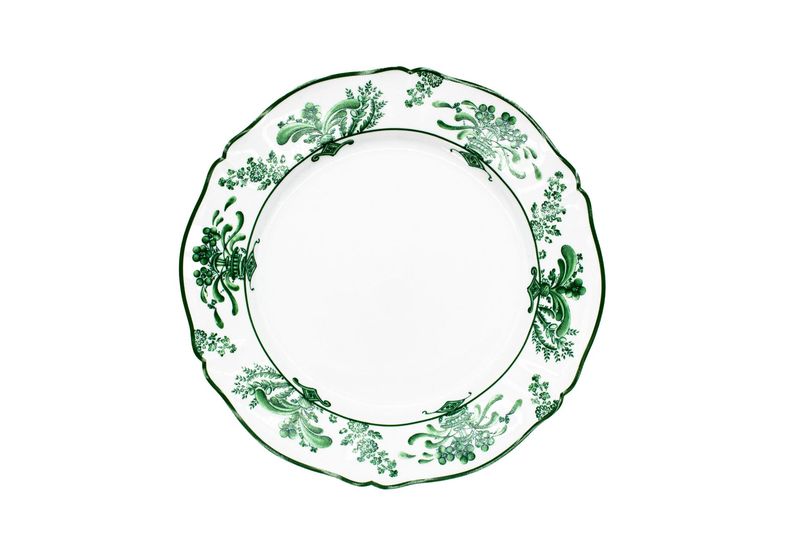 Piatto piano Modello Mon amour verde cm.26,5 (26 x cassa)