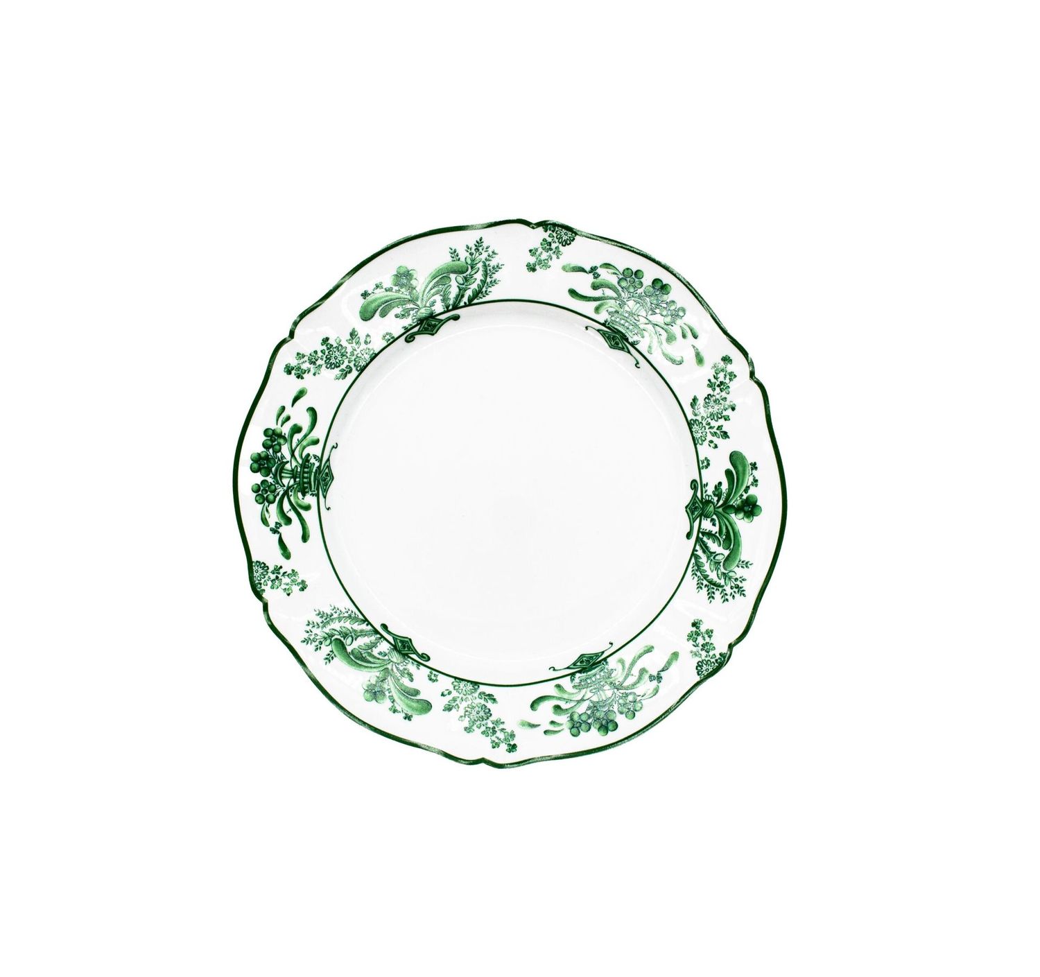Piatto dessert  Modello Mon amour verde cm.21