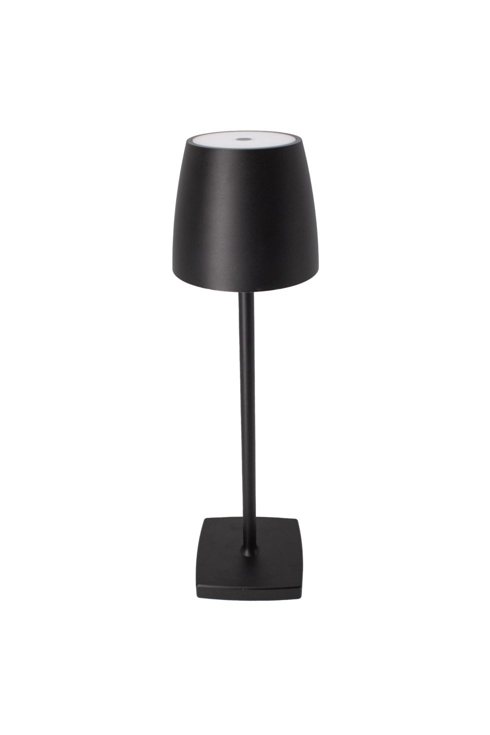 Lampada nera Modello Poldina - escluso caricabatteria