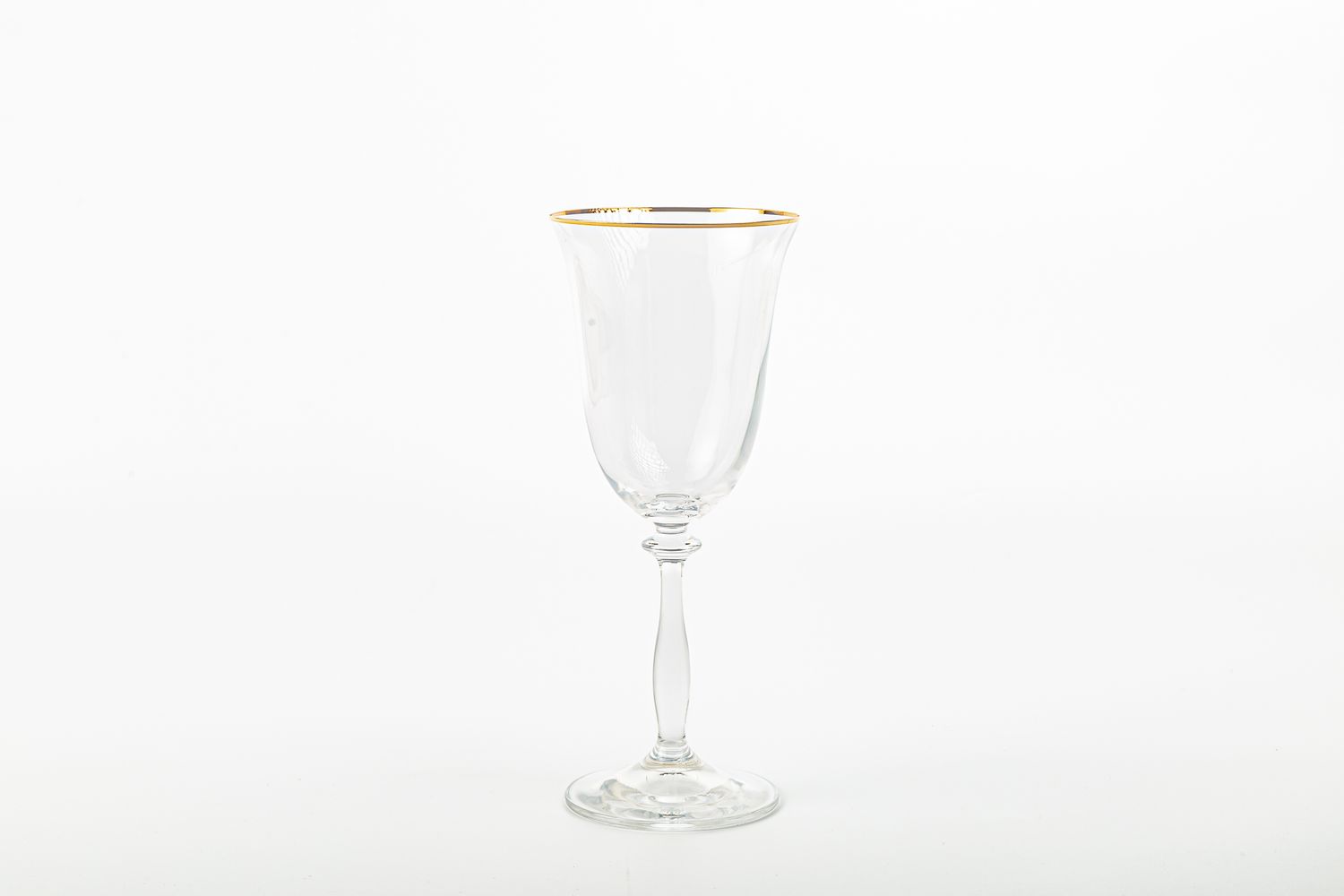 Calice Vino Rosso Mod. Angel filo oro 35 cl (16 per cassa)