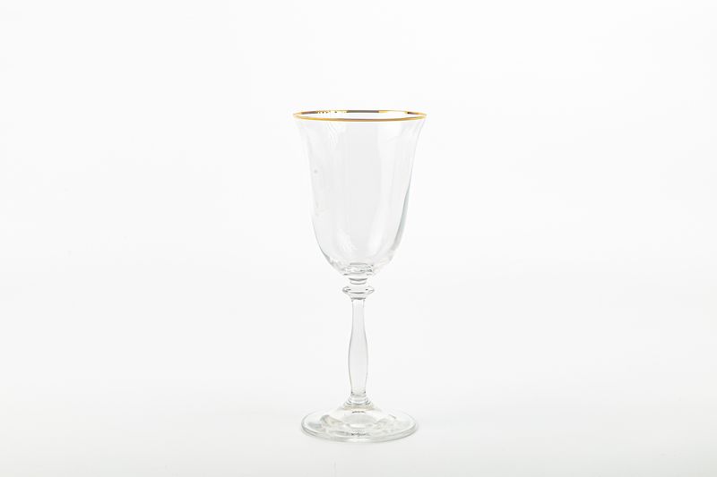 Calice Vino Rosso Mod. Angel filo oro 35 cl (16 per cassa)