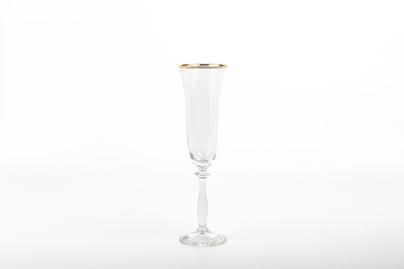 Calice Flute Mod. Angel filo oro 19 cl (25 per cassa)