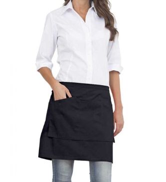 Grembiule Nero Senza Pettorina tasca destra 100x75 cm