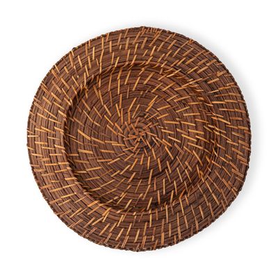 Sottopiatto in Vimini Scuro dm32 cm