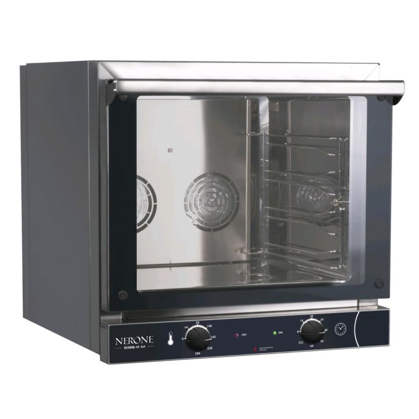 Forno Elettrico Convenzione 4 Griglie GN 1/1  3.5KW-220V (Teglie Escluse)