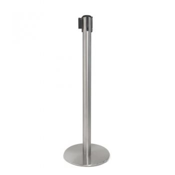 Tendinastro Silver con Nastro Nero 2mt