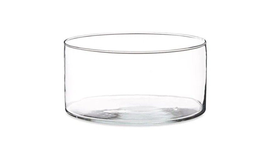 Vaso Cilindrico in Vetro dm22xh9 cm